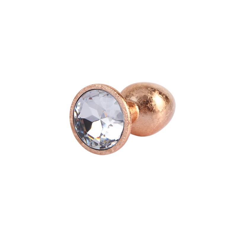 Nebula Gold Gem Plug Anal con Joya en la Base Talla S