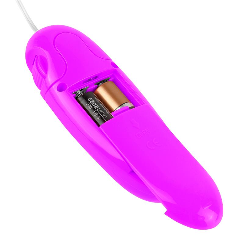 Neon Bala Vibradora a Control Remoto Luv Touch Púrpura