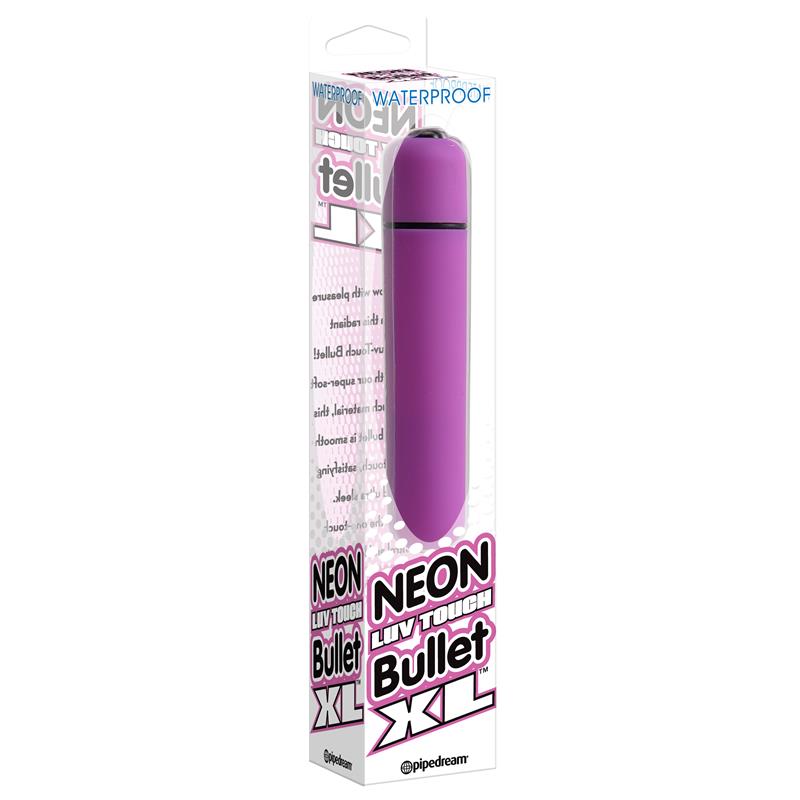 Neon Bala Vibradora XL Luv Touch Púrpura