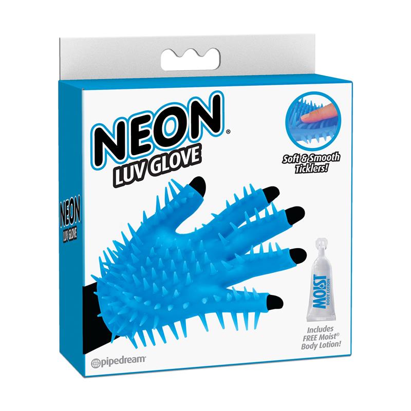 Neon Guantes Estimualadores Azul