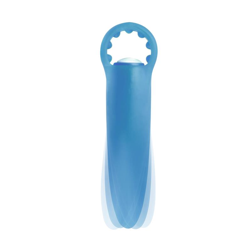 Neon Mini Vibrador Lil Finger Azul