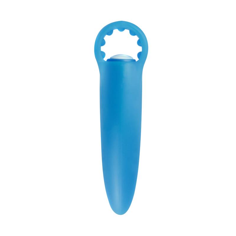 Neon Mini Vibrador Lil Finger Azul