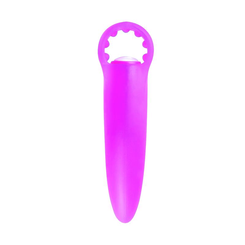 Neon Mini Vibrador Lil Finger Púrpura