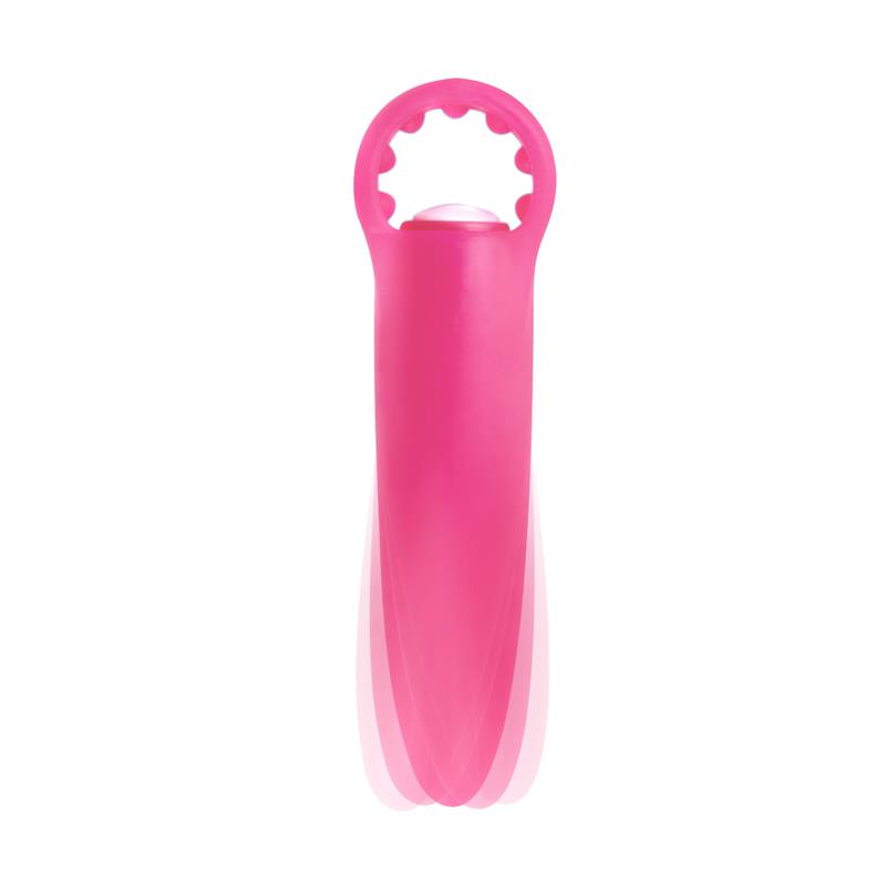 Neon Mini Vibrador Lil Finger Rosa