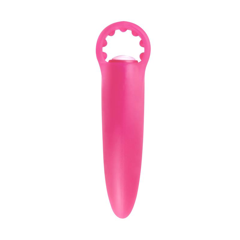 Neon Mini Vibrador Lil Finger Rosa