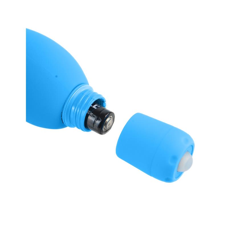Neon Mini Vibrador Luv Bunny Azul