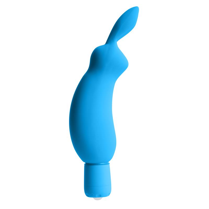 Neon Mini Vibrador Luv Bunny Azul