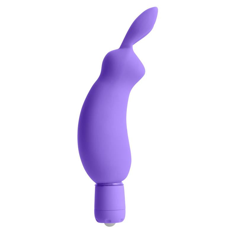 Neon Mini Vibrador Luv Bunny Púrpura