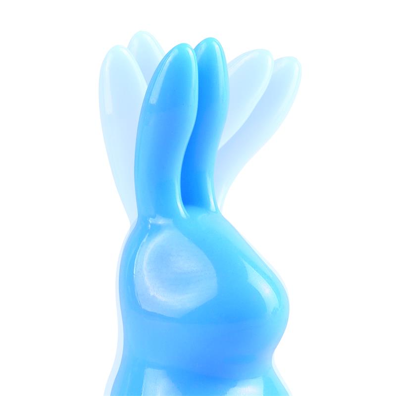 Neon Mini Vibrador Luv Touch Rabbit Azul