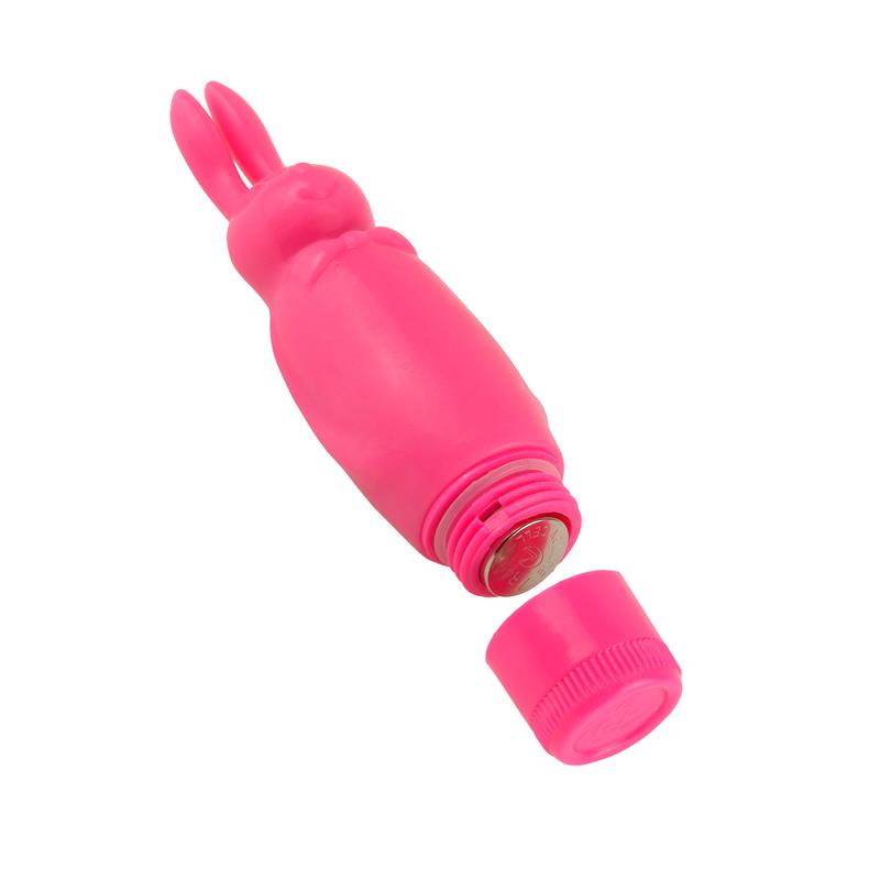 Neon Mini Vibrador Luv Touch Rabbit Rosa