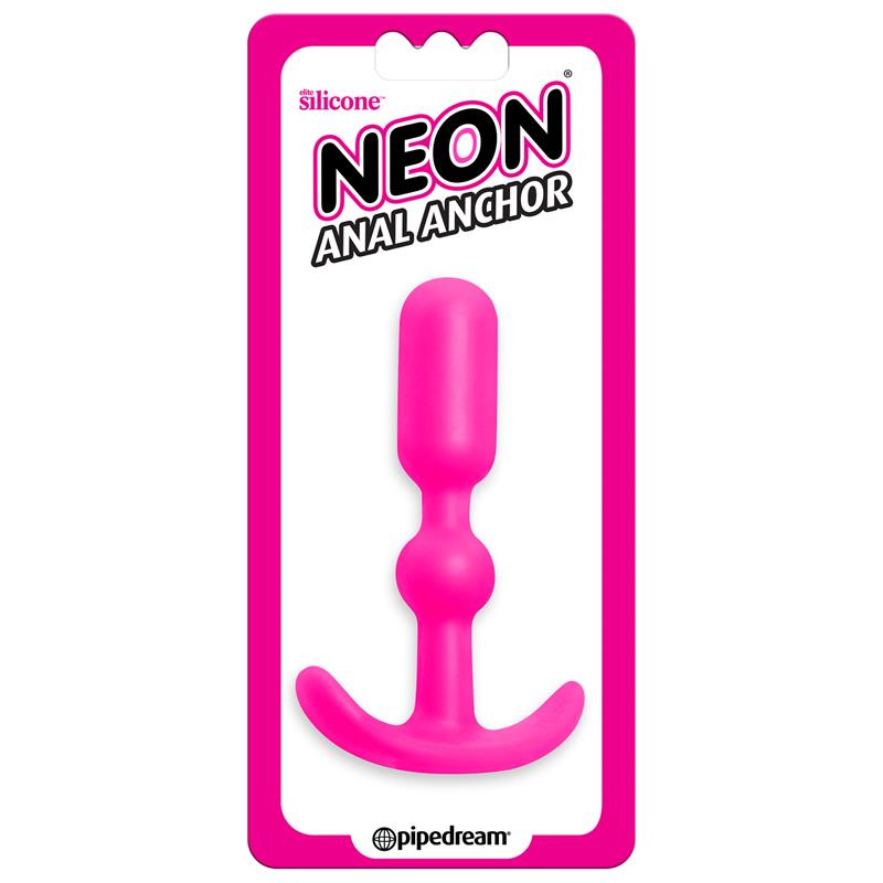 Neon Plug Anal Ancho Rosa