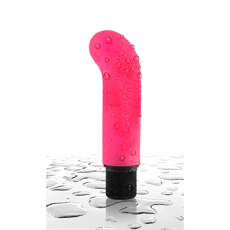 Neon Vibrador Jr. G-Spot Softees Rosa