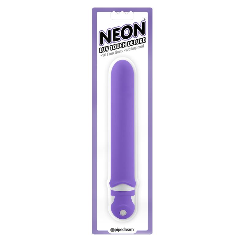 Neon Vibrador Luv Touch Deluxe Púrpura