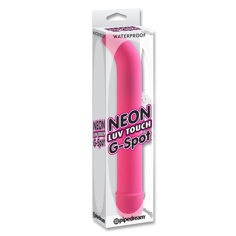 Neon Vibrador Luv Touch Punto G Rosa