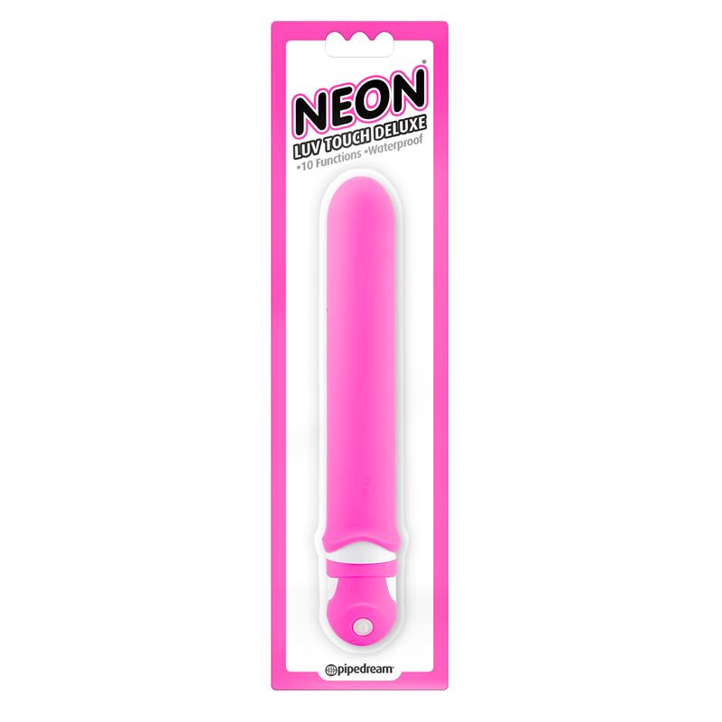 Neon Vibrador Luve Touch Deluxe Rosa