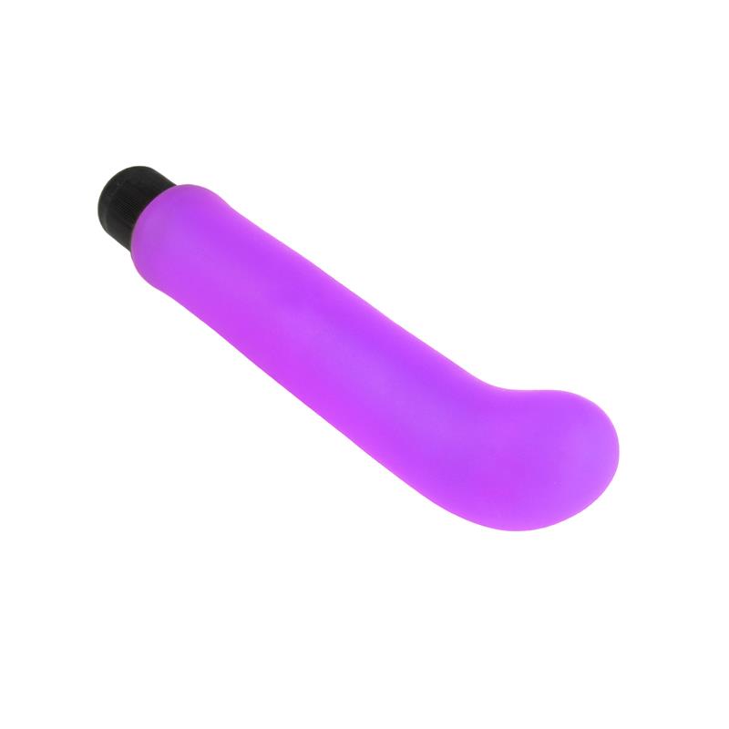 Neon Vibrador XL Luv Touch G-Spot Softees Púrpura