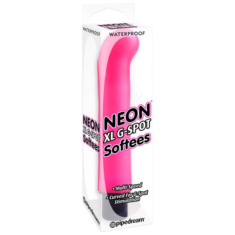 Neon Vibrador XL Luv Touch G-Spot Softees Rosa
