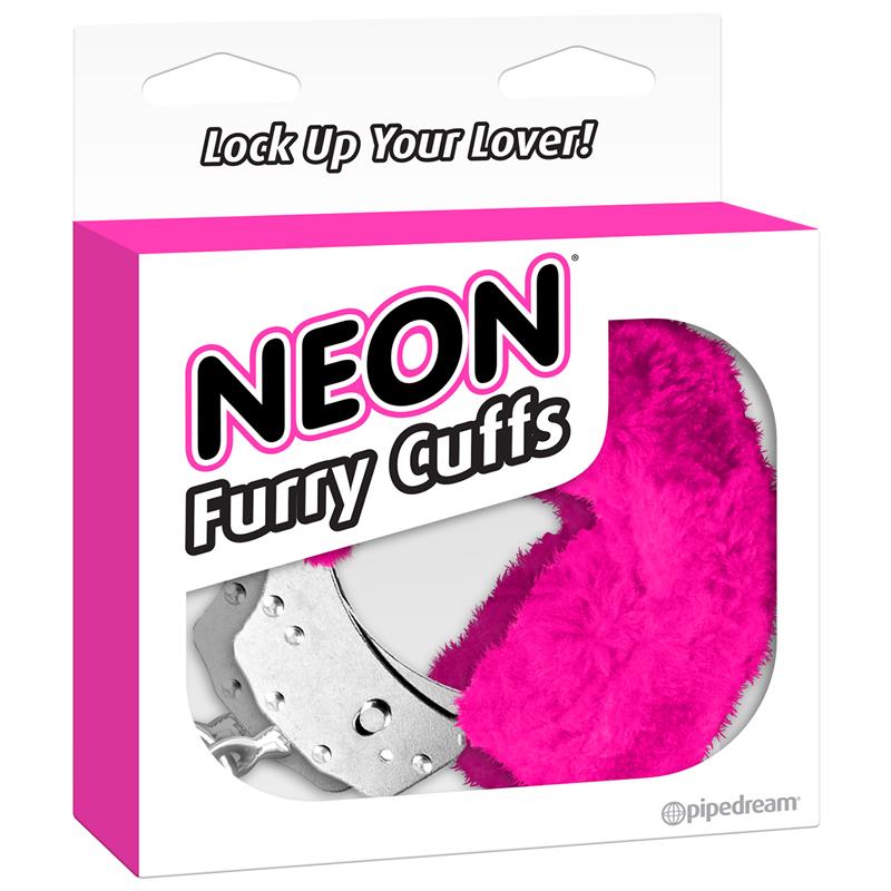 Neon Esposas Forradas Color Rosa