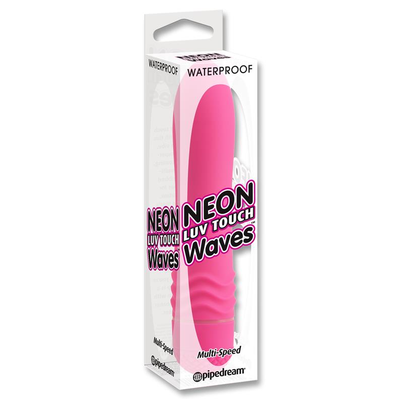 Neon Vibrador Luv Touch Waves Rosa