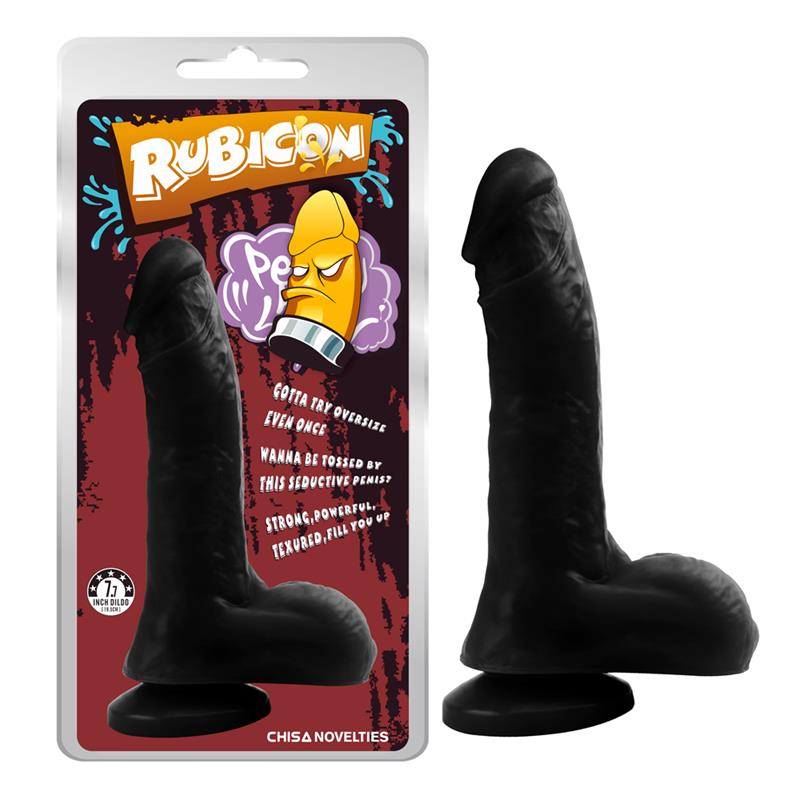 Night Club Dildo 7.7 - 20 cm Negro