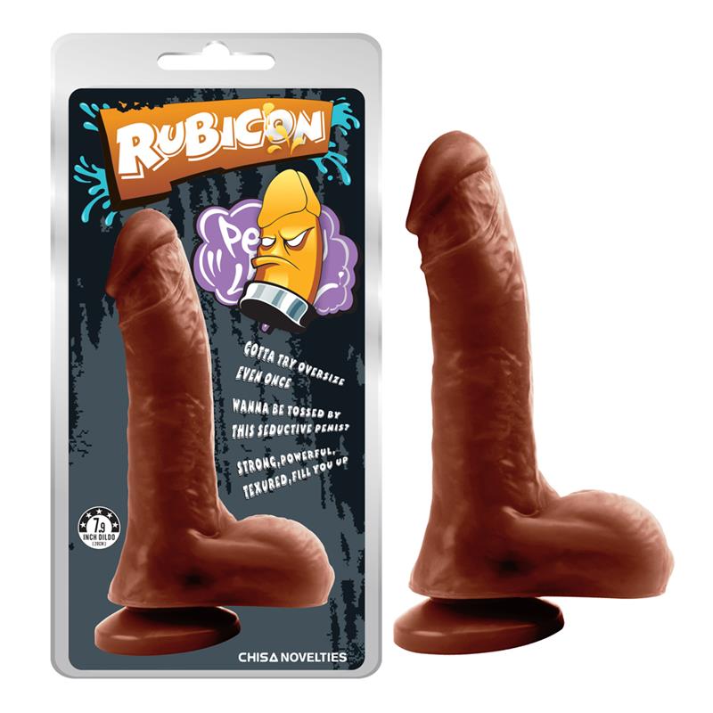Night Club Dildo 7.9 - 20cm Marrón