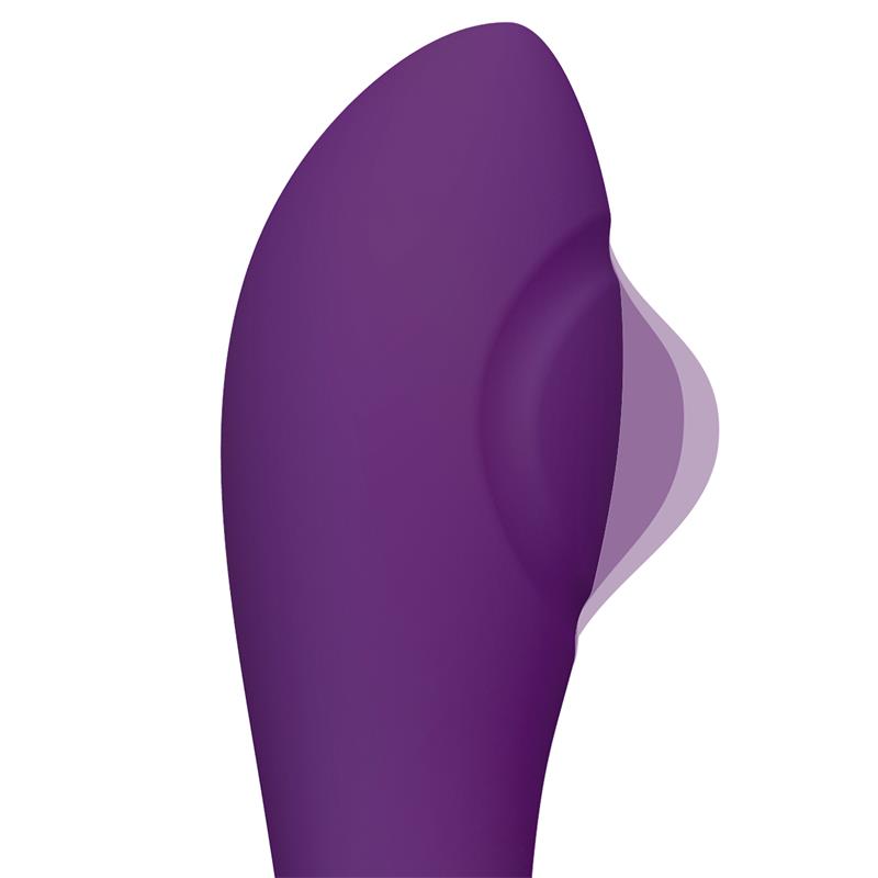 No. Eleven Vibrador con Conejito, Punto G y Fución de Pulsación USB Margnético Silicona 5