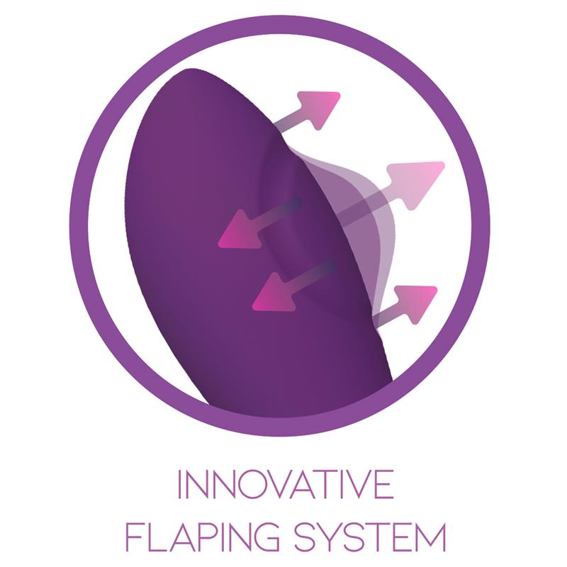 No. Nine Vibrador Punto G Función de Pulsación USB Magnético Silicona 6