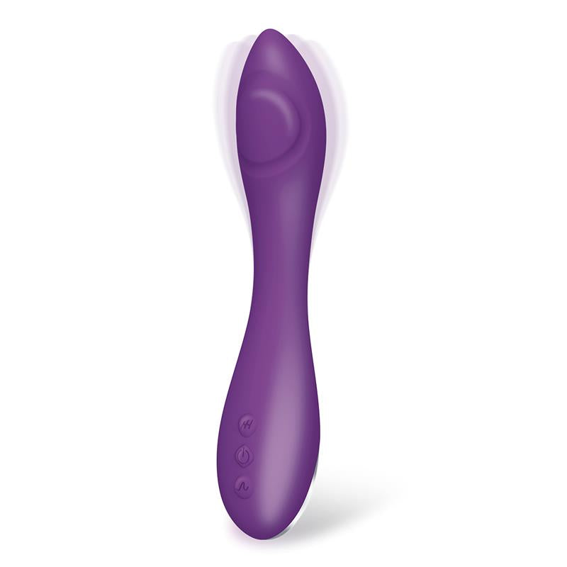 No. Nine Vibrador Punto G Función de Pulsación USB Magnético Silicona 4