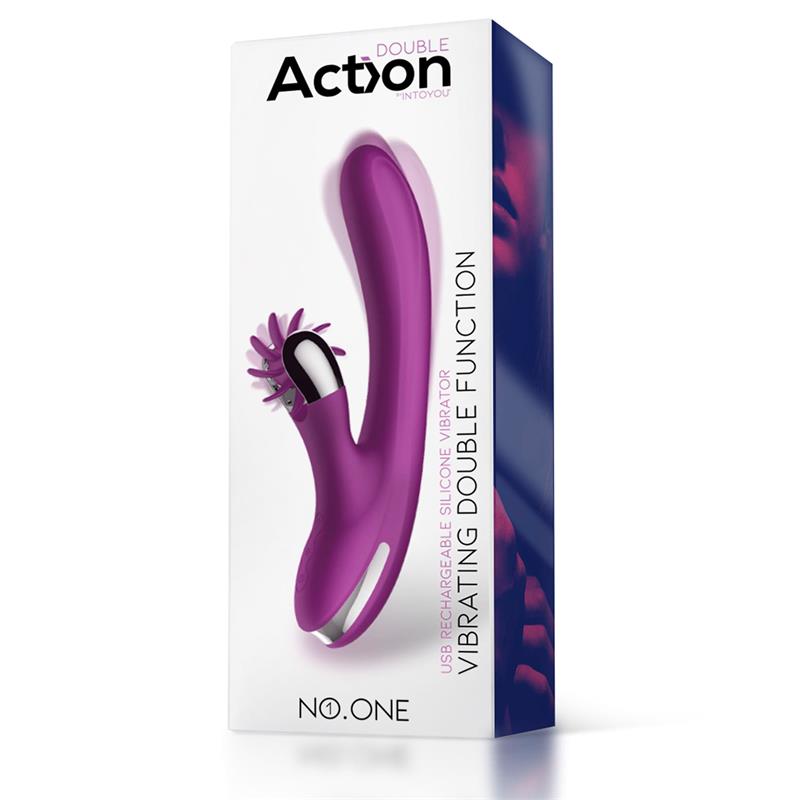 No. One Vibrador con Rueda Estimuladora 4