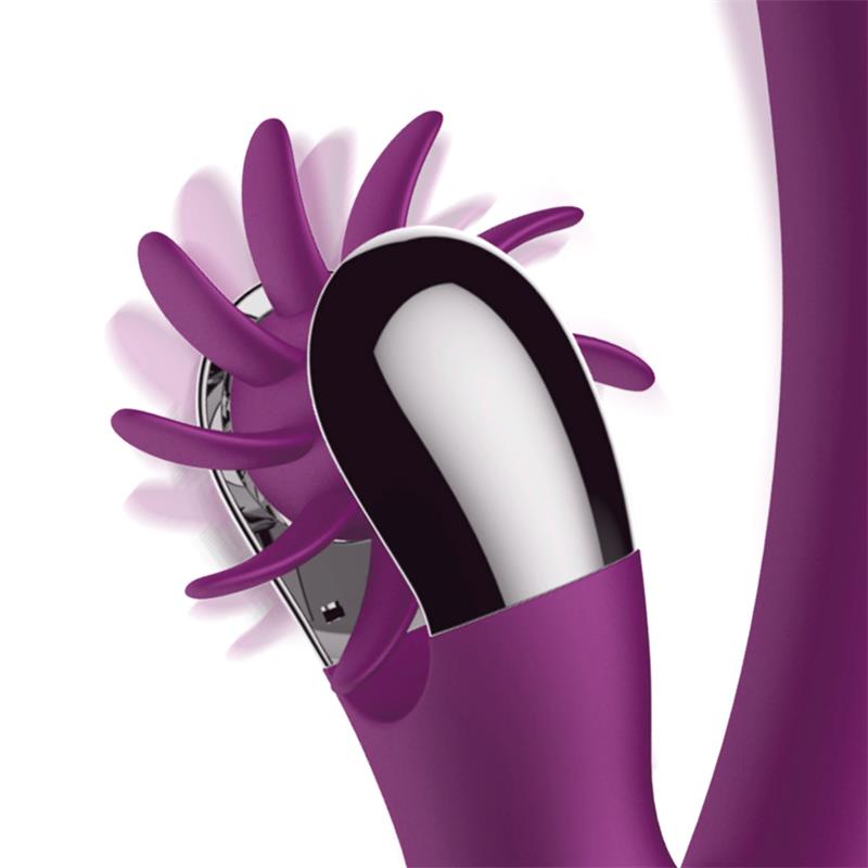 No. One Vibrador con Rueda Estimuladora 3