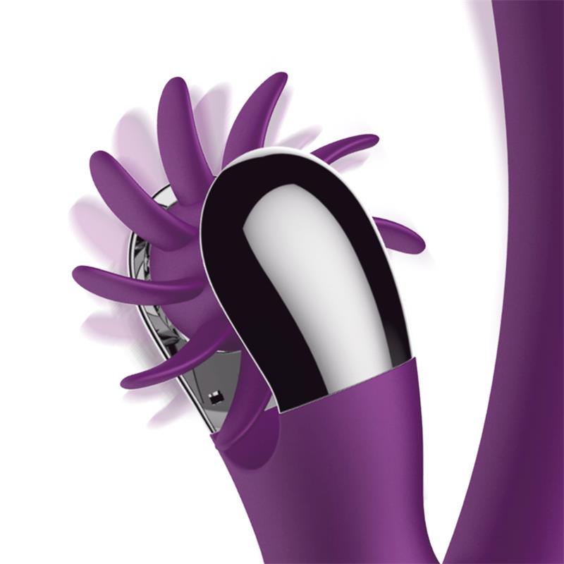 No. Two Vibrador Movimiento Finger y Rueda Estimuladora 4
