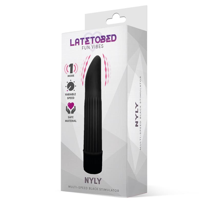 Nyly Estimulador Multi-Velocidad Negro 2