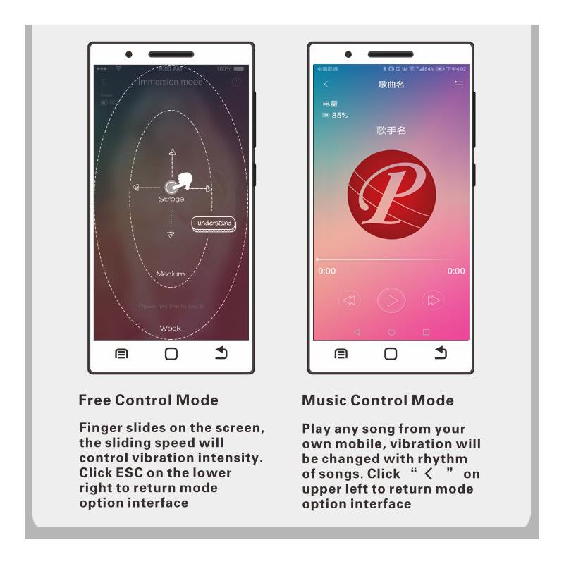 Nymph Huevo Vibrador con APP Movil 11
