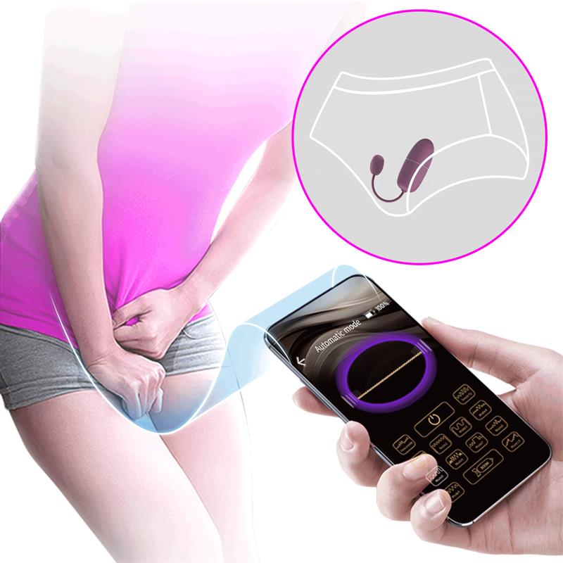 Nymph Huevo Vibrador con APP 6