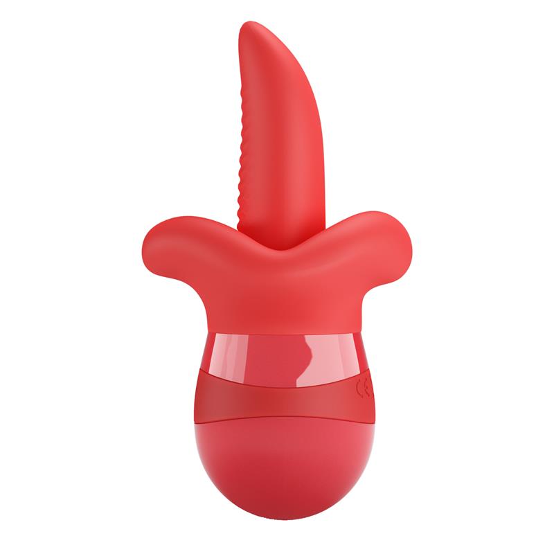 Obelia Estimulador con Vibración y Movimiento Lengua