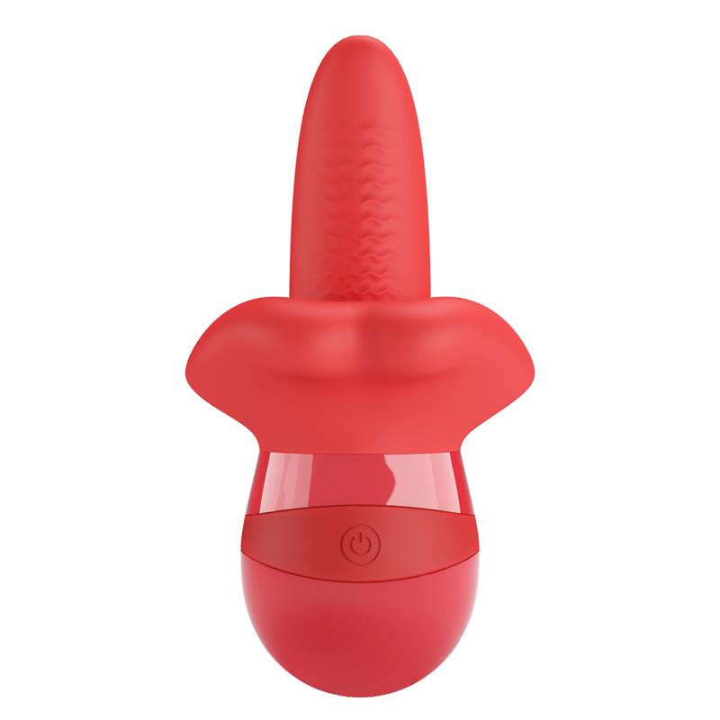 Obelia Estimulador con Vibración y Movimiento Lengua