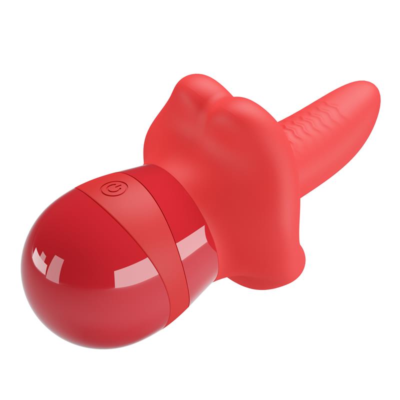 Obelia Estimulador con Vibración y Movimiento Lengua