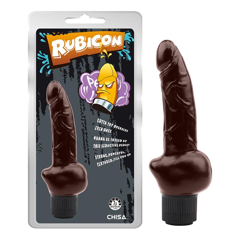 Obsidian Vibrador Realista 7.5 - 19cm Marrón