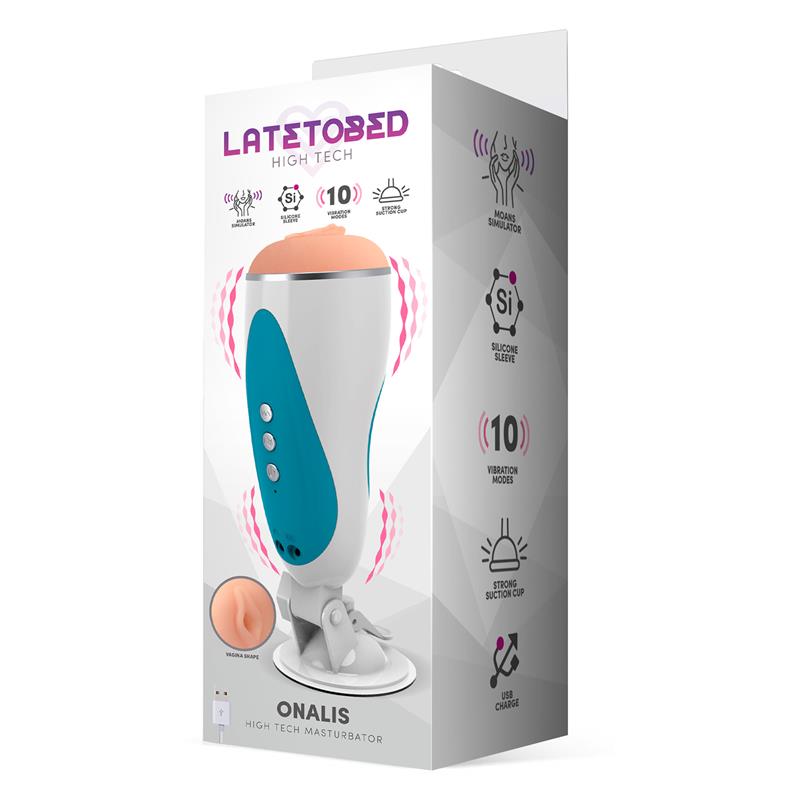 Onalis High Tech Masturbador Sistema Gemidos y Vibración Vagina USB 2