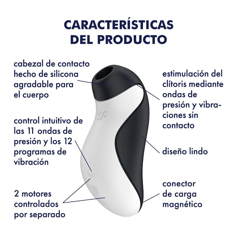 Orca Succionador de Clítoris Double Air Pulse 7
