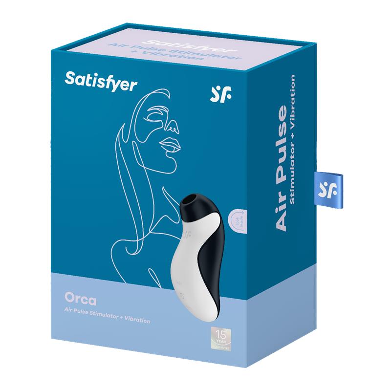 Orca Succionador de Clítoris Double Air Pulse 8