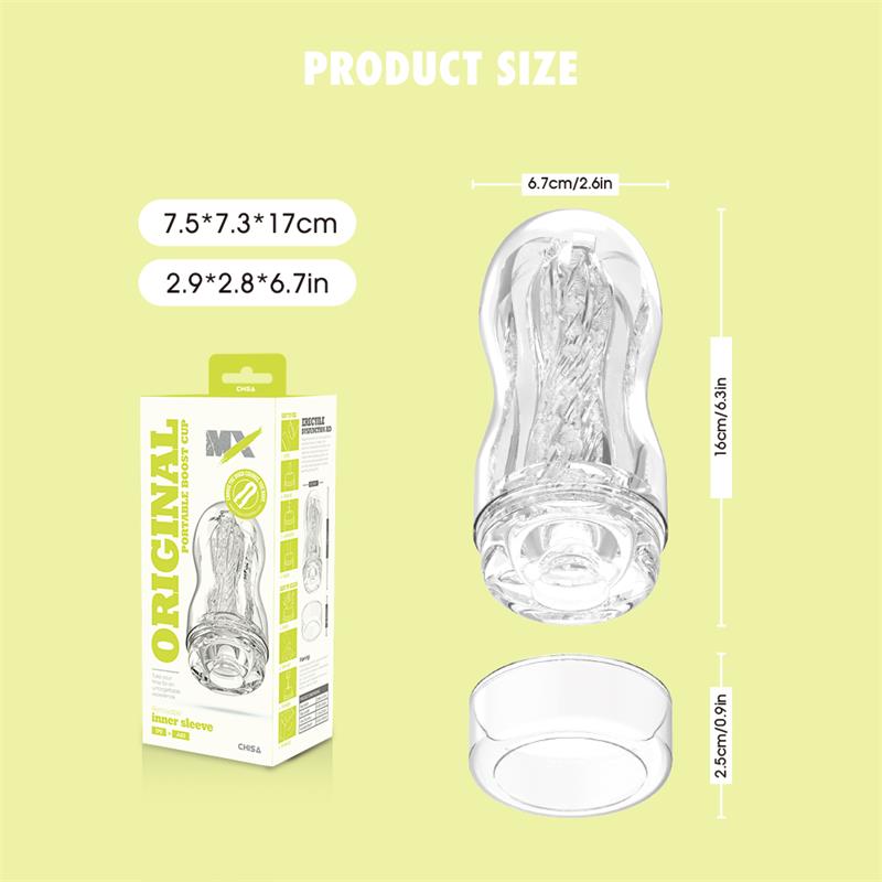 Original Portable Boost Cup Masturbador