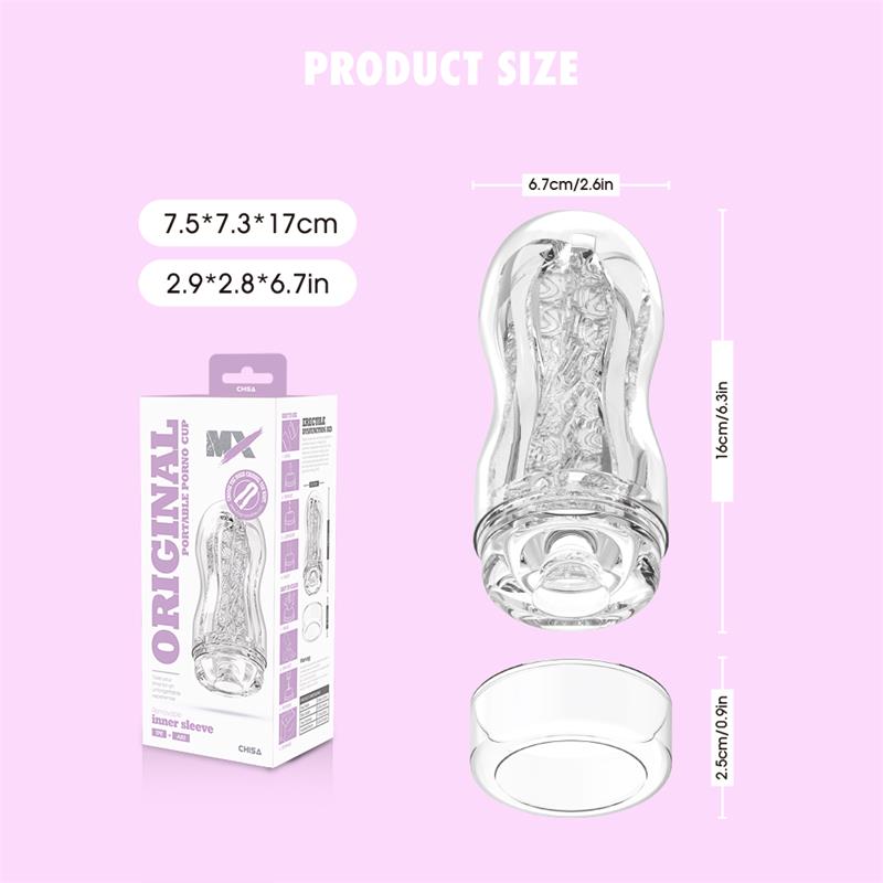 Original Portable Porno Cup Masturbador