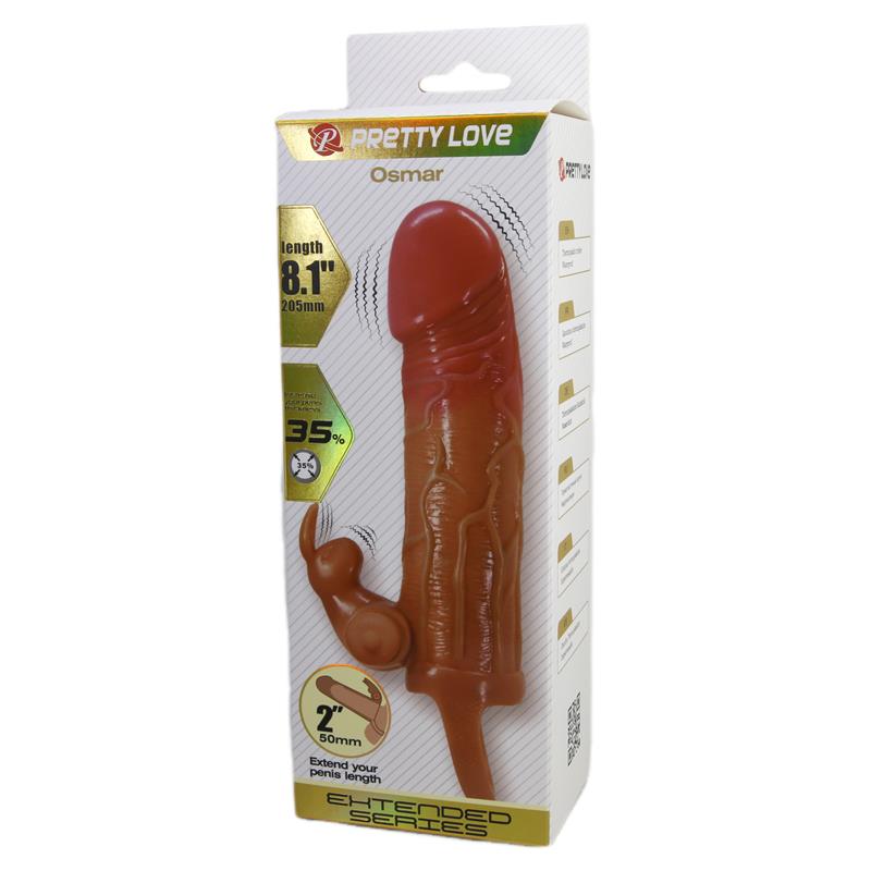 Osmar Funda para el Pene con Vibración