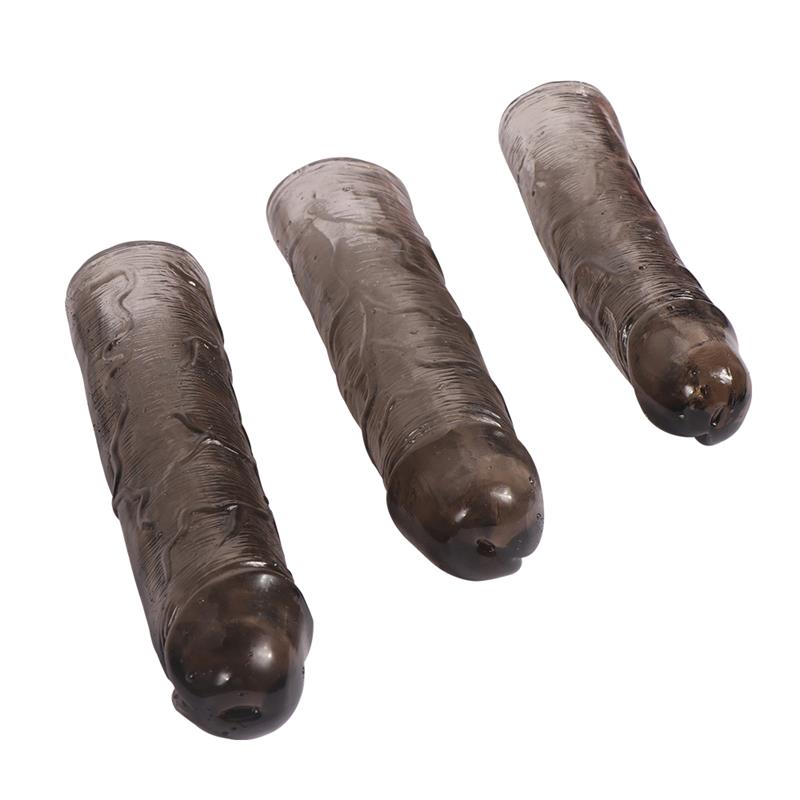 Pack 3 Fundas para el Pene Alex Color Negro 2