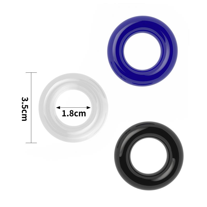 Pack de 3 Anillos para el Pene Power Plus 5