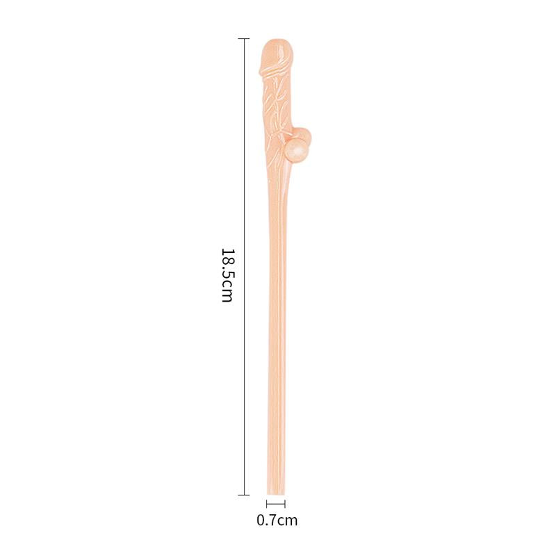 Pajita de Pene Pack de 9 5