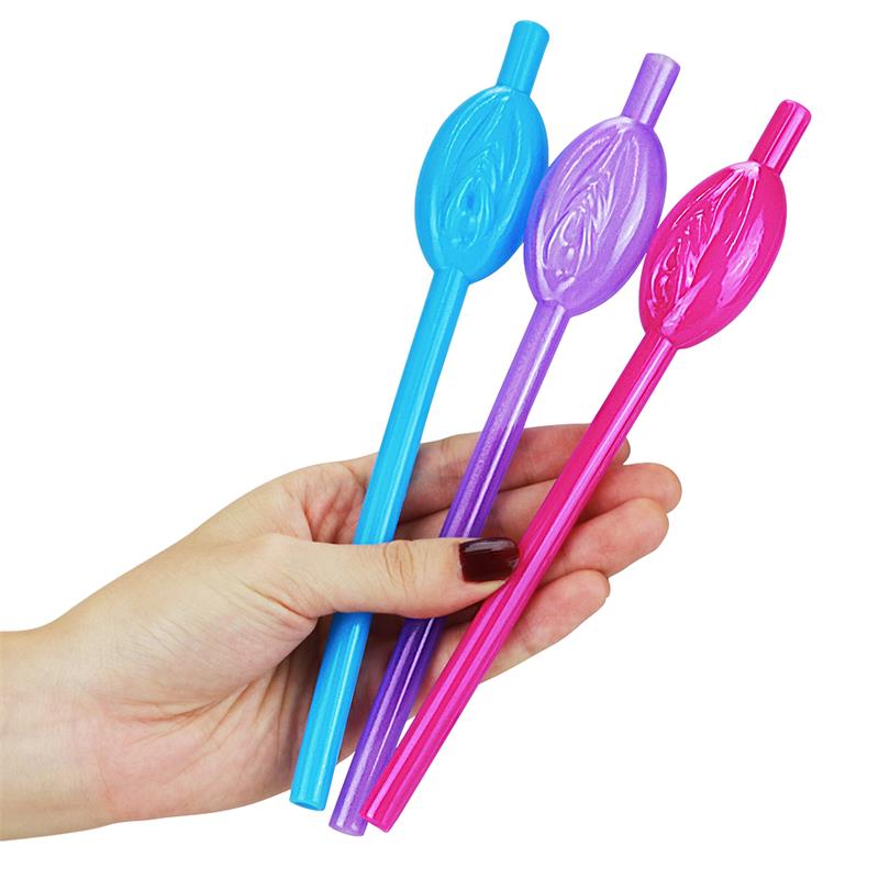 Pajita de Vagina Pack de 9 3