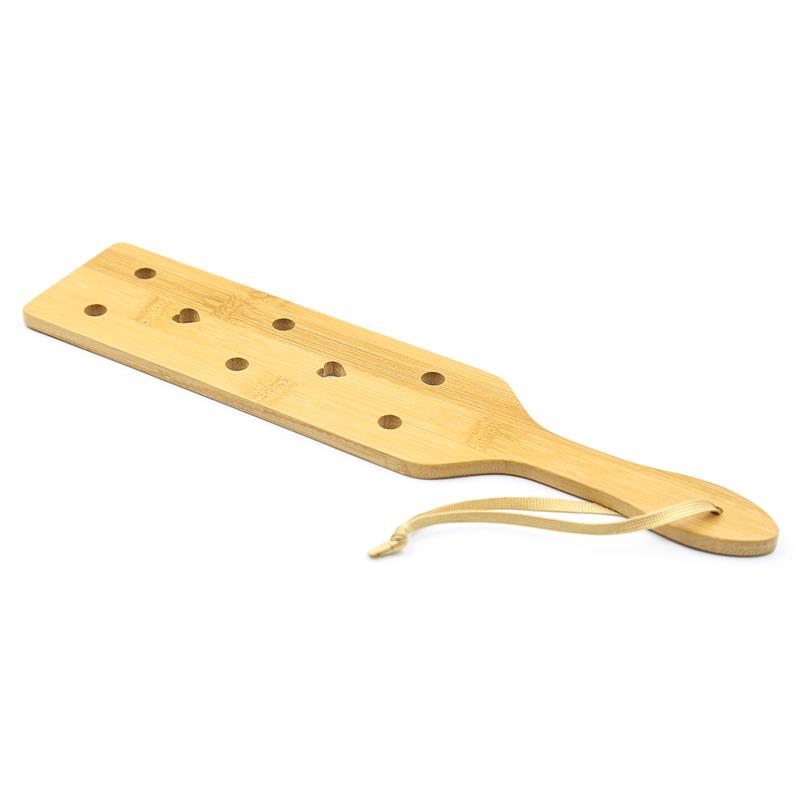 Pala de Bambú con Corazones 33 cm 2