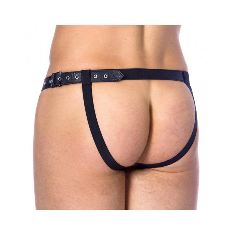 Panty Masculino de Cuero Talla Única 3
